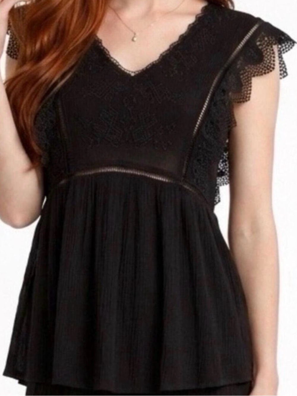 JULY SALE 🌺 ADIVA Lace Embroidered Top